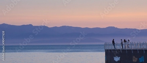 Fototapeta Sunset Lilac