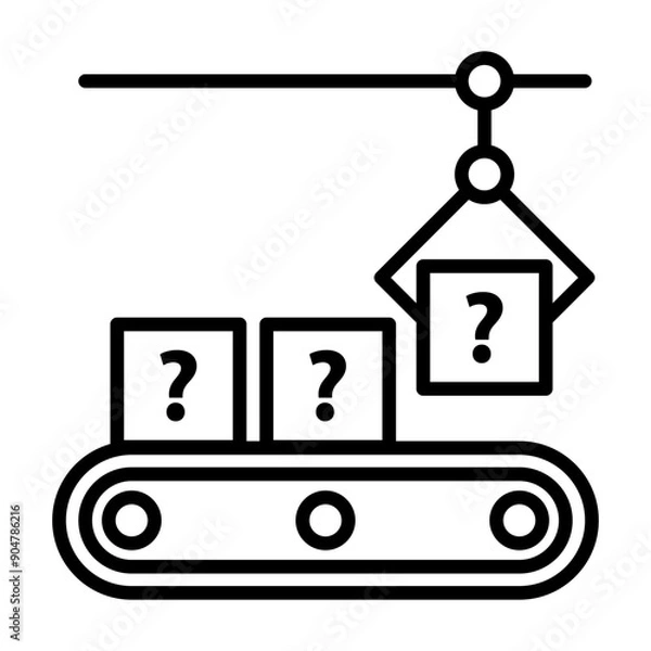 Obraz Mass produced questions.