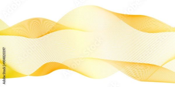 Fototapeta 	
Abstract background wave line in vector business texture. Pattern line blend curve flow futuristic background. Modern background futuristic energy sound waves technology concept background.