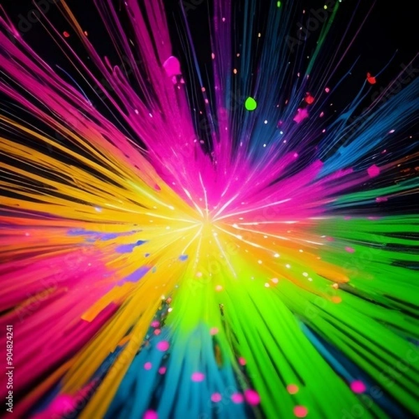 Fototapeta abstract rainbow background