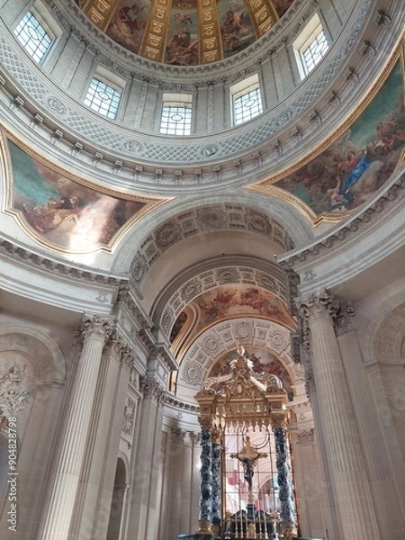 Obraz interior of the cathedral of saint peter