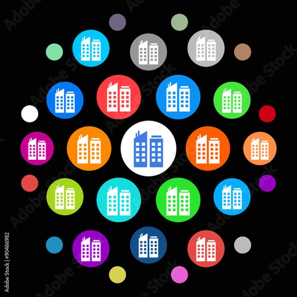 Obraz Modern App Button