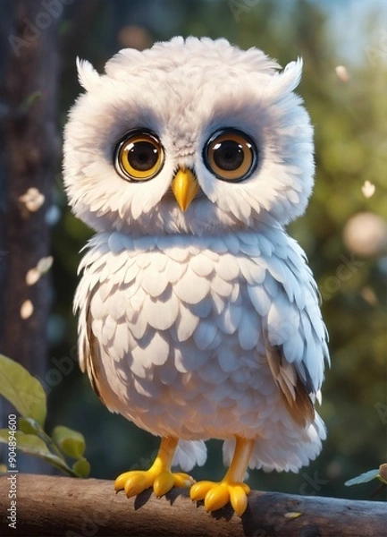 Obraz great grey owl