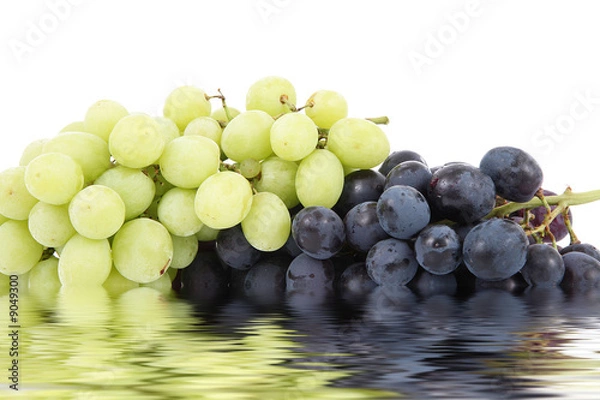 Fototapeta uva bianca e nera