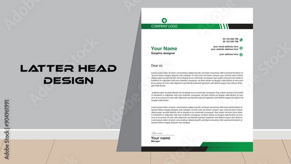 Obraz Professional latter head design