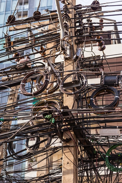 Fototapeta Messy lines