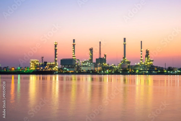 Obraz Oil refinery