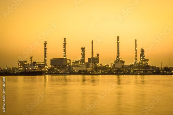 Obraz Oil refinery