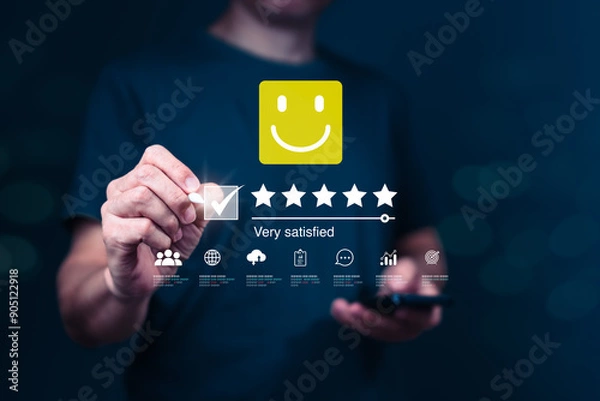 Fototapeta High Customer Satisfaction