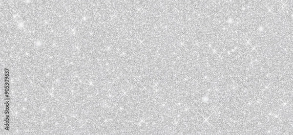 Obraz ARRIÈRE-PLAN ARGENTÉ BRILLANT GRIS CLAIR