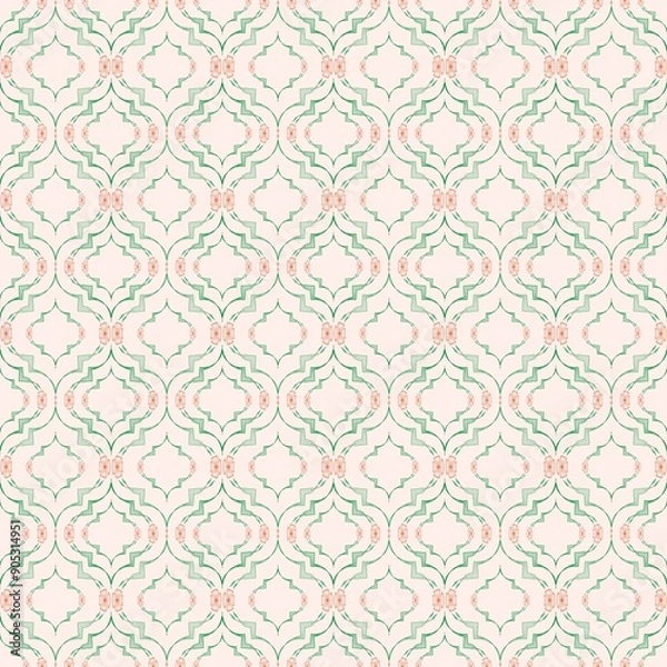 Fototapeta seamless pattern with flowers modern background design print for fabric surface design packaging wrapping paper  or any desired idea