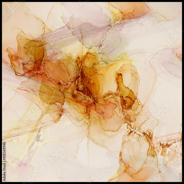 Obraz silk scarf art design pattern texture