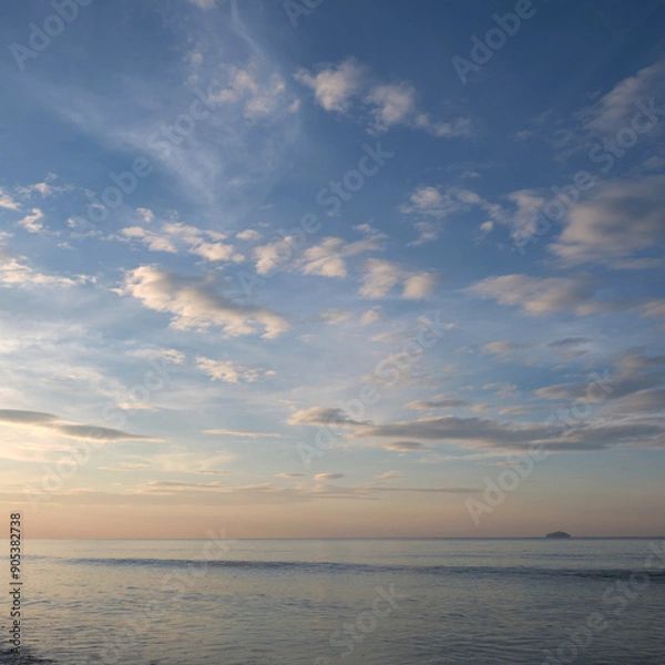 Fototapeta Beautiful clouds and sky background