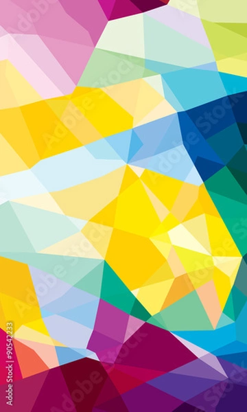 Obraz geometric abstract background