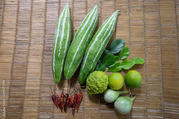 Fototapeta The vegetables.