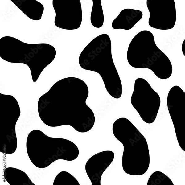 Obraz Seamless cow skin.