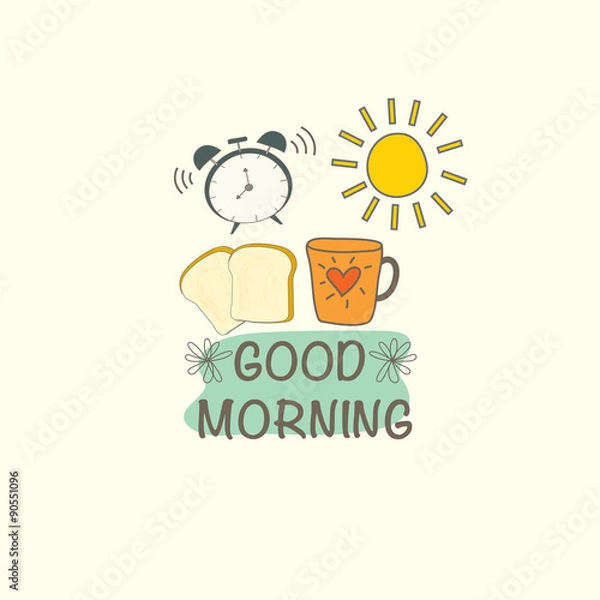 Obraz Good morning object.