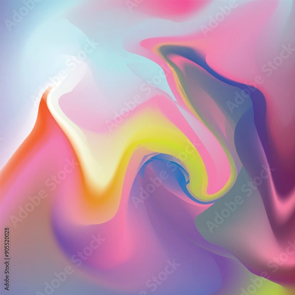 Fototapeta abstract colorful background with smoke