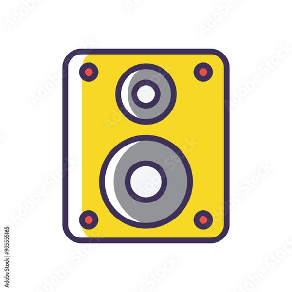 Obraz Speaker vector icon