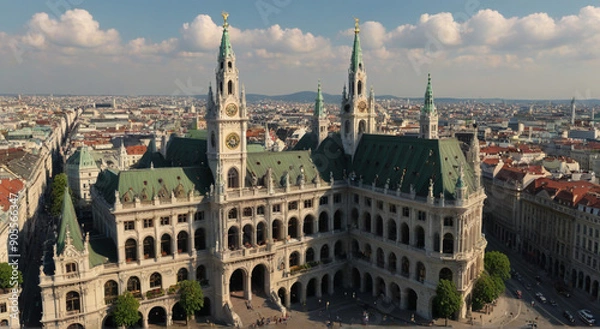 Fototapeta view of the city