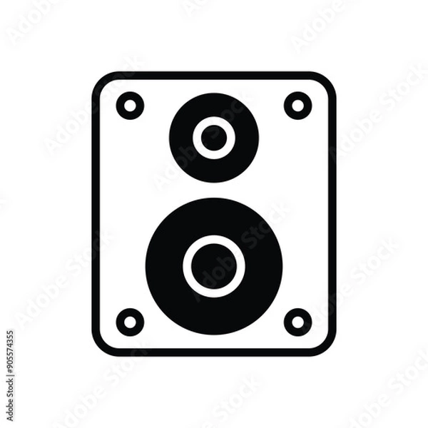 Obraz Speaker vector icon