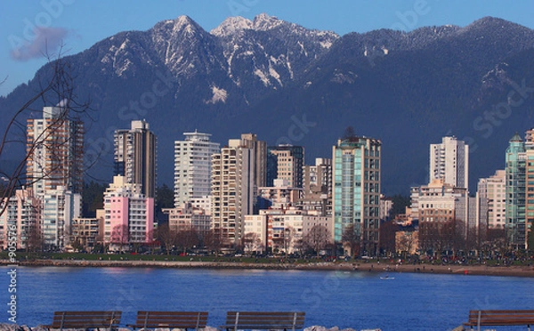 Obraz vancouver skyline