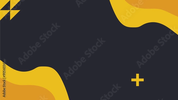 Fototapeta Abstract Geometric Background Presentation	