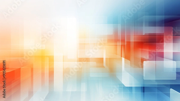 Obraz illustration, digital, design, Modern Futuristic Background