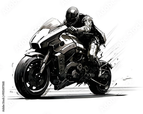 Obraz Motorcycle Rider 