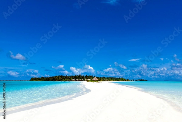 Obraz Caribbean vacation in a tropical paradise