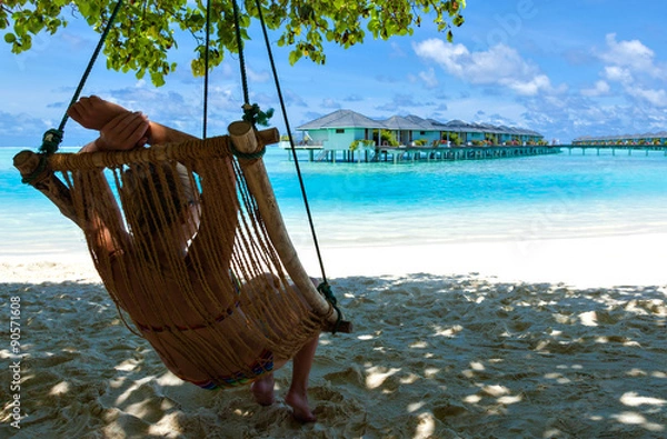 Obraz relaxation on paradise Caribbean