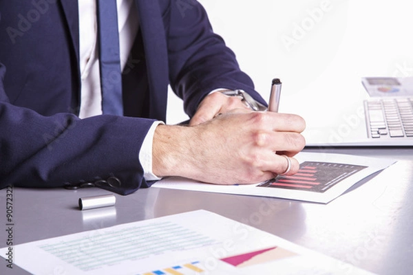 Obraz Compilazione di un prospetto