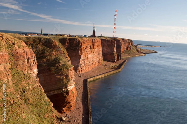 Fototapeta Helgoland island, Countrside and landscape