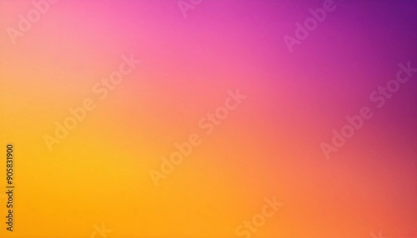 Obraz smooth transitions between pink purple and yellow gradient background