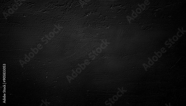 Obraz black wall texture pattern rough background old black grunge background dark wallpaper copy space for design