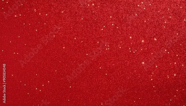 Obraz red paper glitter texture christmas background