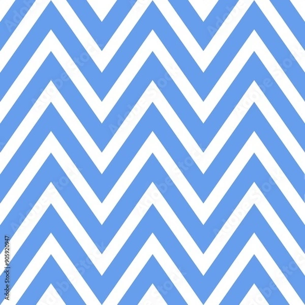 Fototapeta Illustration of chevron pattern, print, repeat pattern, evergreen classic traditional motifs, trending line fabric, carpet, cute, graphic