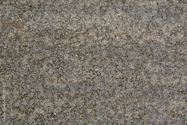 Fototapeta Rough asphalt surface  with crushed stone