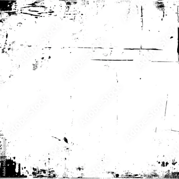 Fototapeta Abstract White and Black Grunge Texture