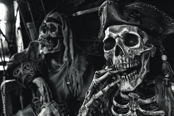Fototapeta Pirate Skeletons