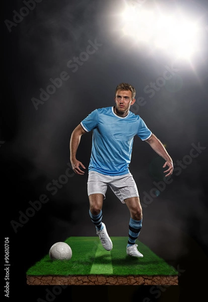 Fototapeta Soccer player 