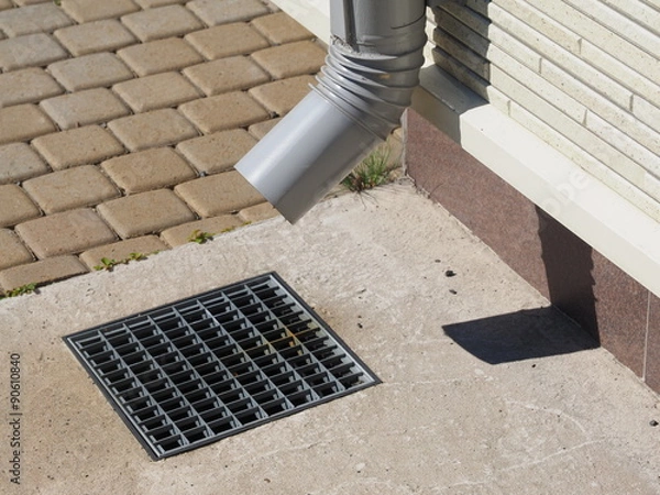 Obraz rainwater pipe