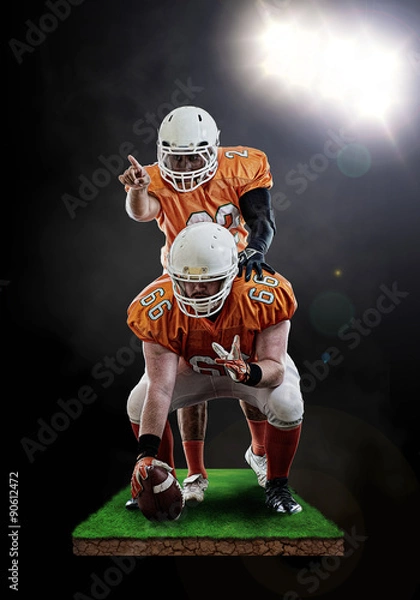Fototapeta Gridiron play