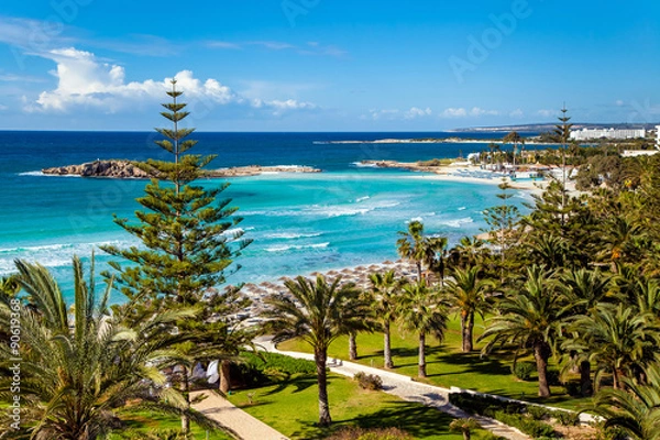 Obraz Widok morza na Cyprze