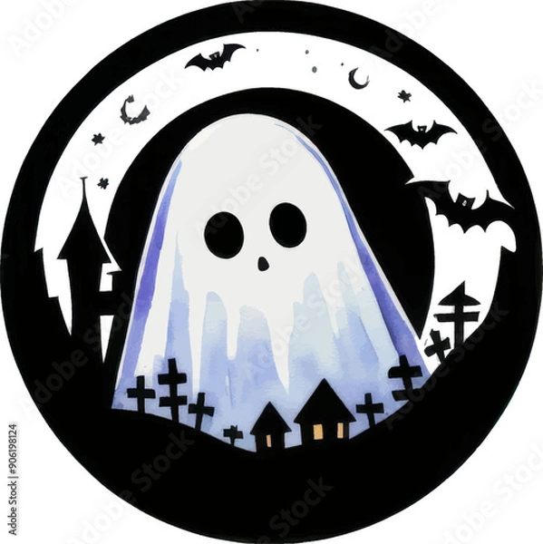 Obraz ghost in the town