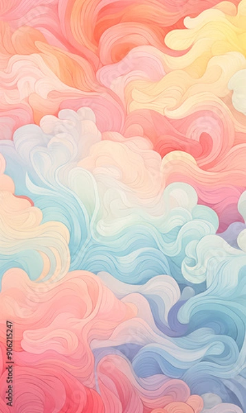 Obraz Beautiful neutral abstract background in pastel colors