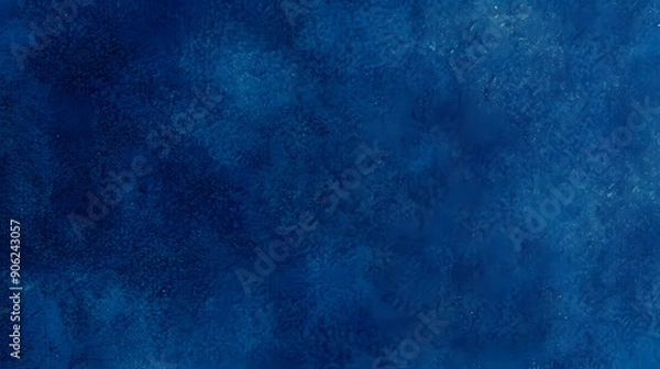 Fototapeta Deep blue textured abstract background