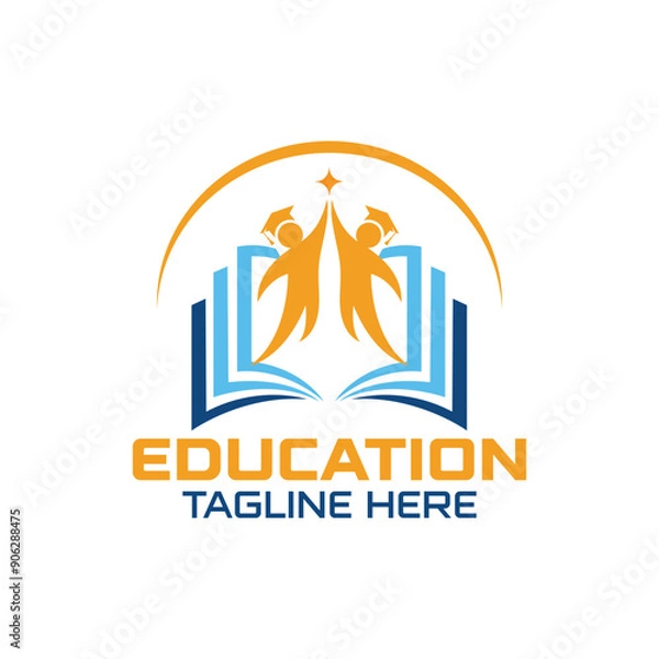 Obraz Education logo design