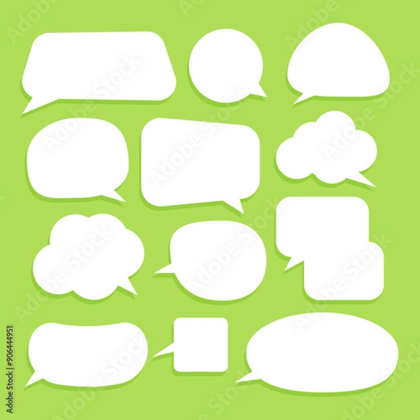 Fototapeta Bubble Speech