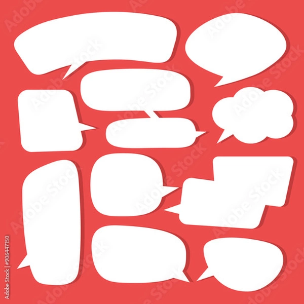 Fototapeta Bubble Speech